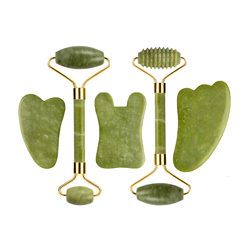 Jade Roller Stone - Natural Jade Roller Gua Sha Massage