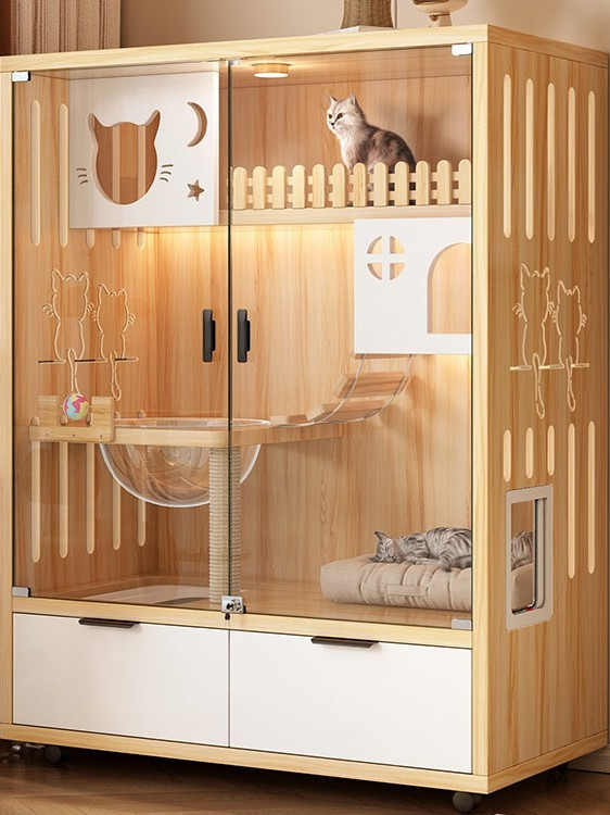 Spa Wellness Luxury - Storage Cabinet Luxury Solid Wood Spa