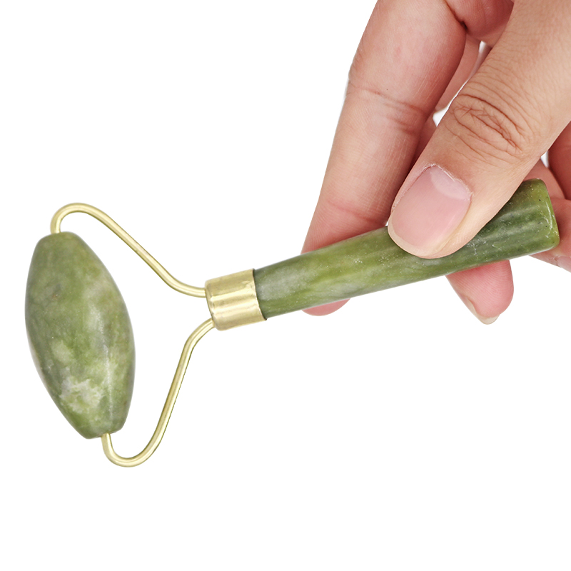 Jade Roller Stone - Natural Jade Roller Face Gua Sha,
