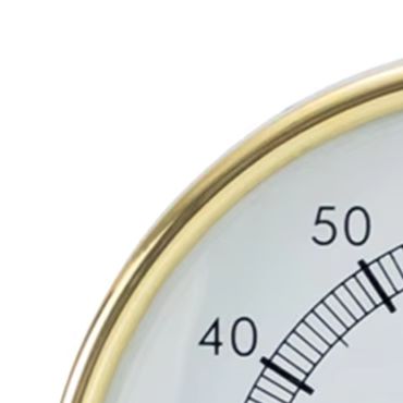 Spa And Wellness - Stainless Steel Sauna Hygrometer Thermometer 2
