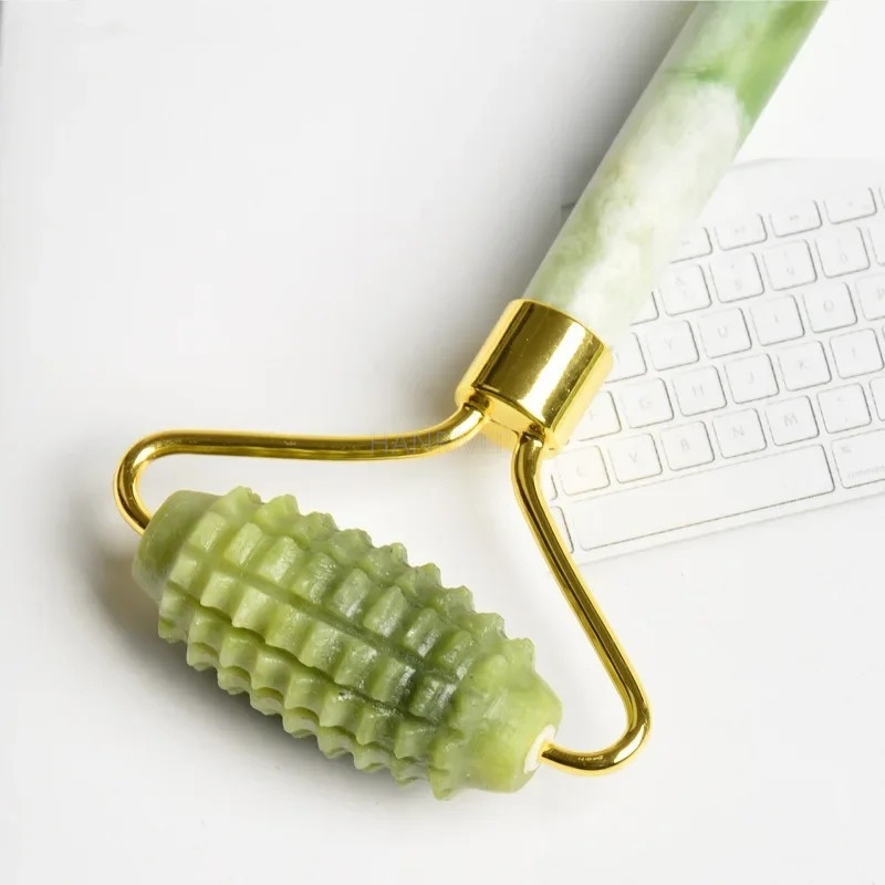 Facial Jade Massage Roller Set - Jade Roller Stone ulasan dan harga