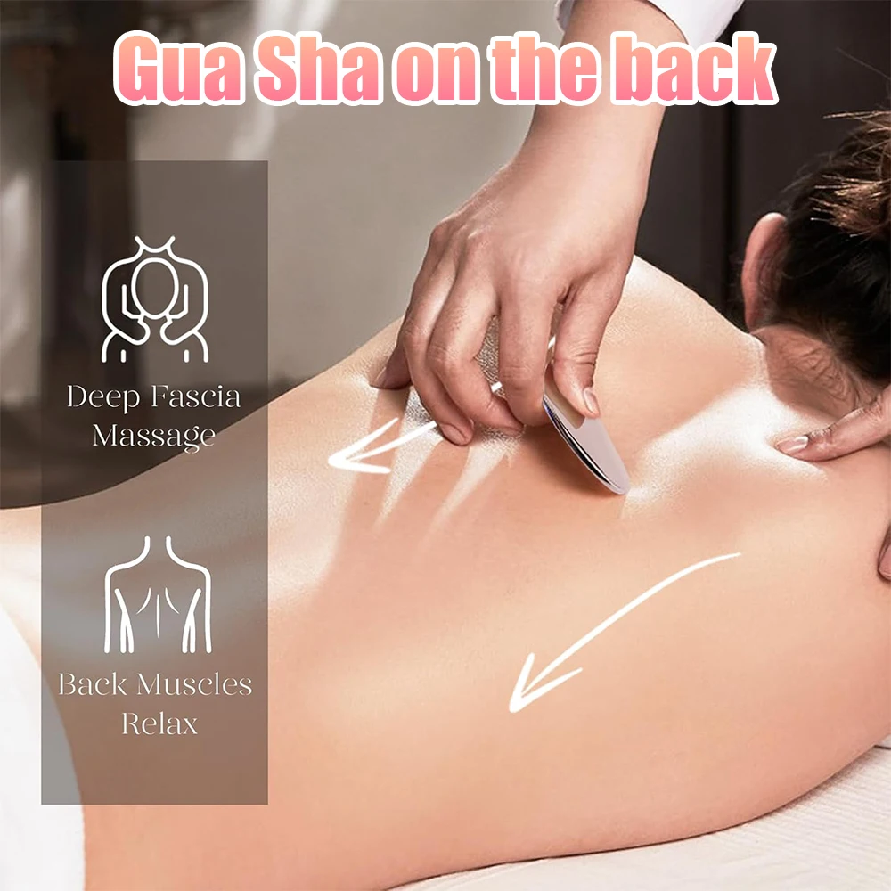 Gua Sha Facial Massage Stainle - Spa And Wellness ulasan dan harga