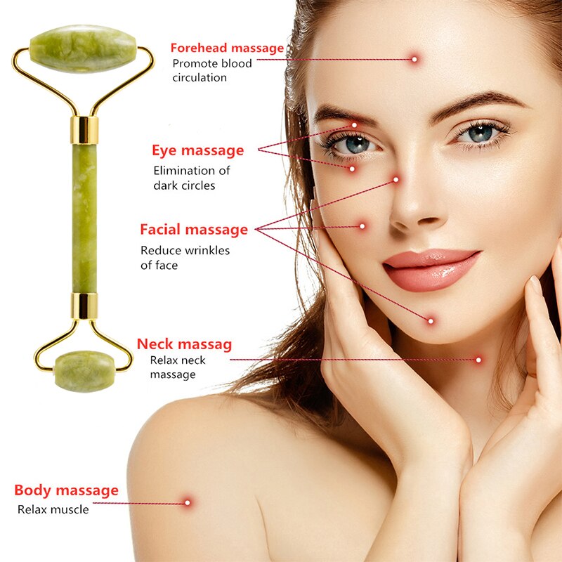 Skin Care Quartz Stone Natural - Jade Roller Stone ulasan dan harga