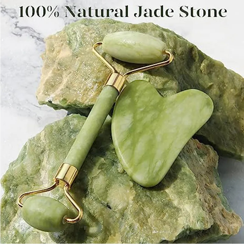Natural Jade Roller Gua Sha Ma - Jade Roller Stone ulasan dan harga
