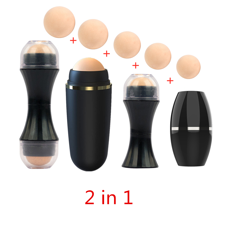 2 in1 Oil Absorbing Roller Nat - Jade Roller Stone ulasan dan harga