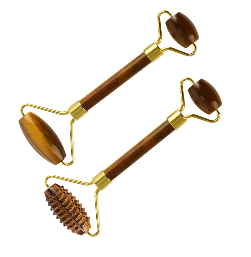 Natural Tiger Eye Jade Roller  - Jade Roller Stone ulasan dan harga