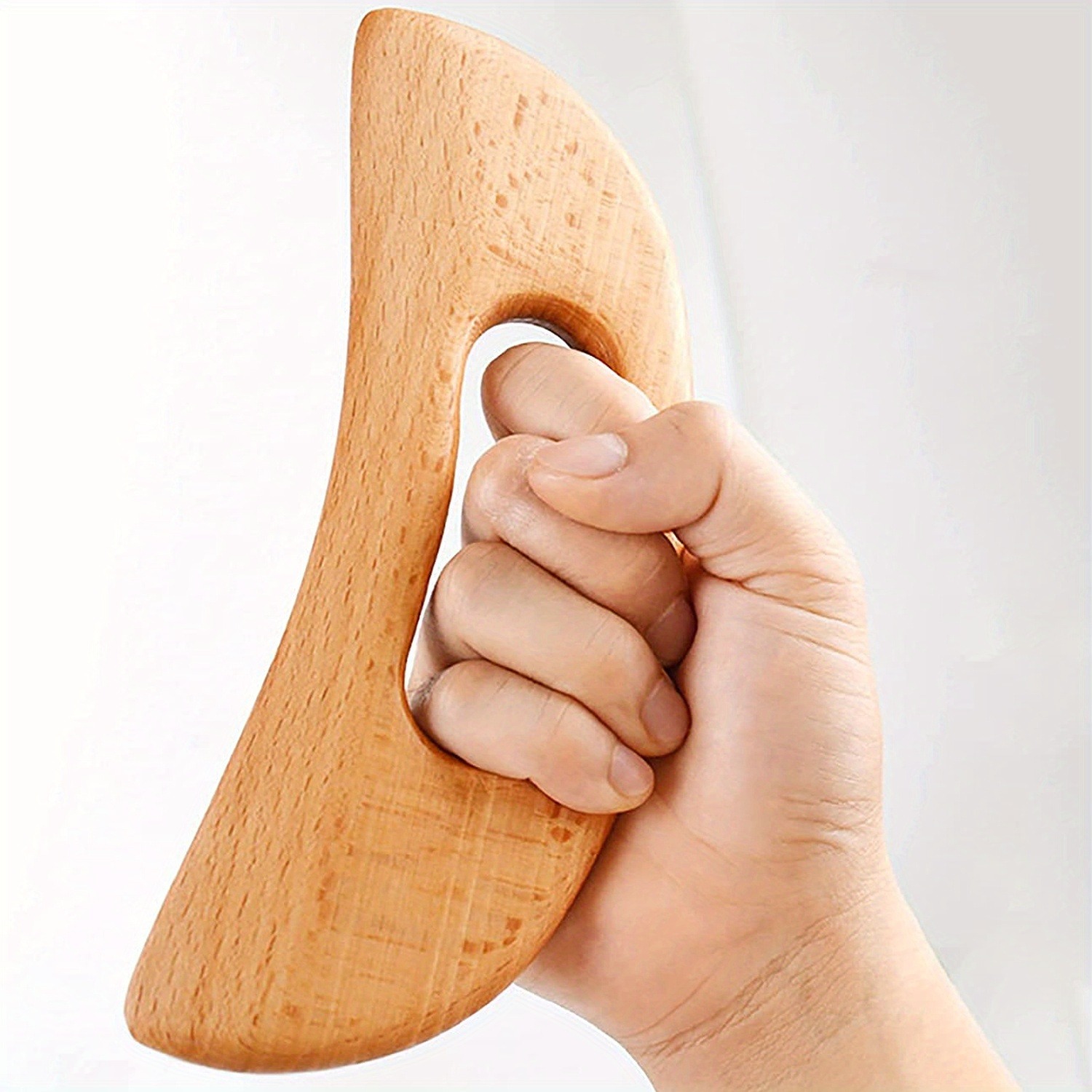 Wooden Gua Sha Tool for Body M - Spa And Wellness ulasan dan harga