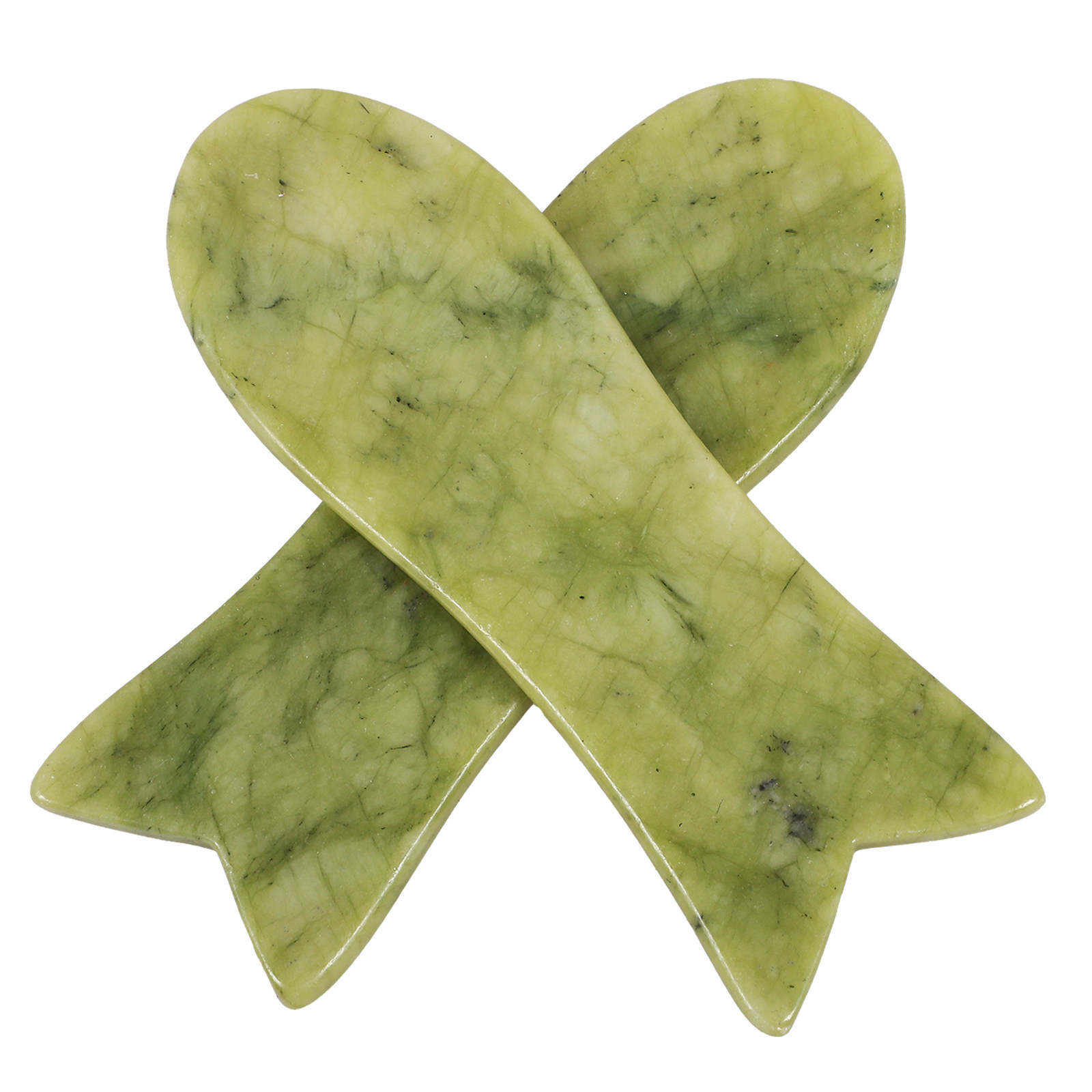 2Pcs Natural Jade Gua Sha Scra - Spa And Wellness ulasan dan harga