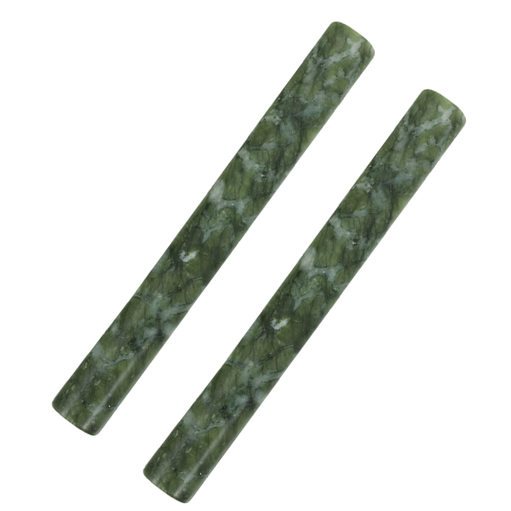 2Pcs Natural Stone Dough Rolle - Jade Roller Stone ulasan dan harga