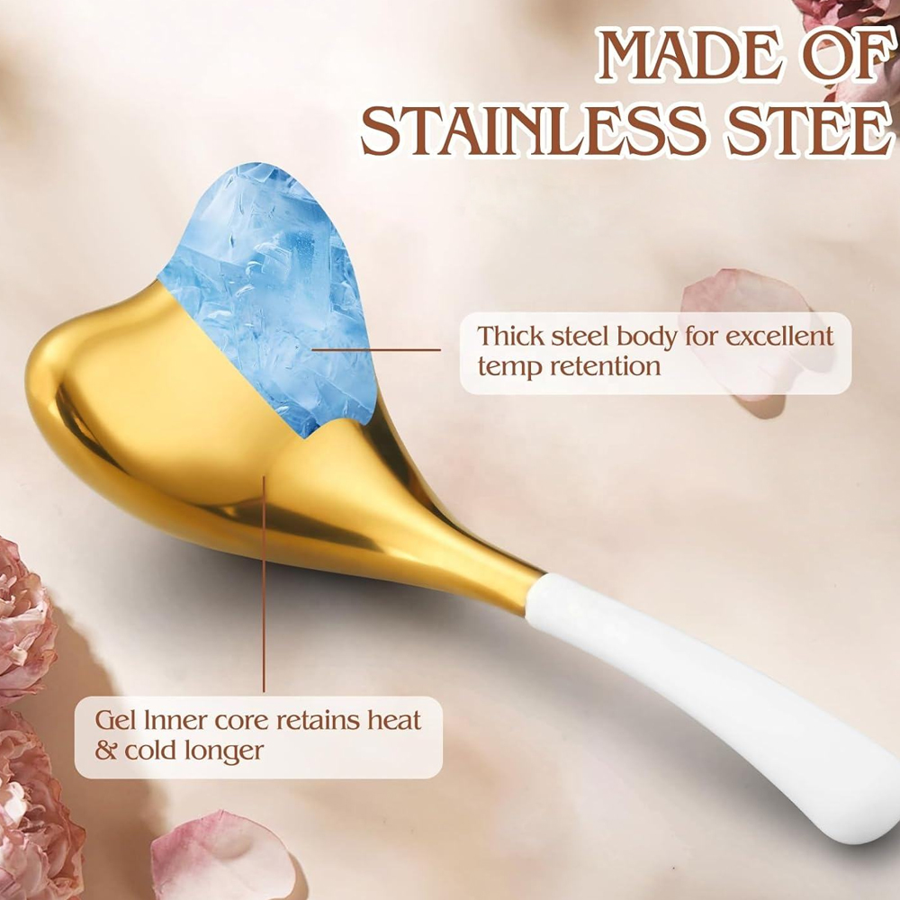 Ice Globes Spoon Massager Faci - Spa And Wellness ulasan dan harga
