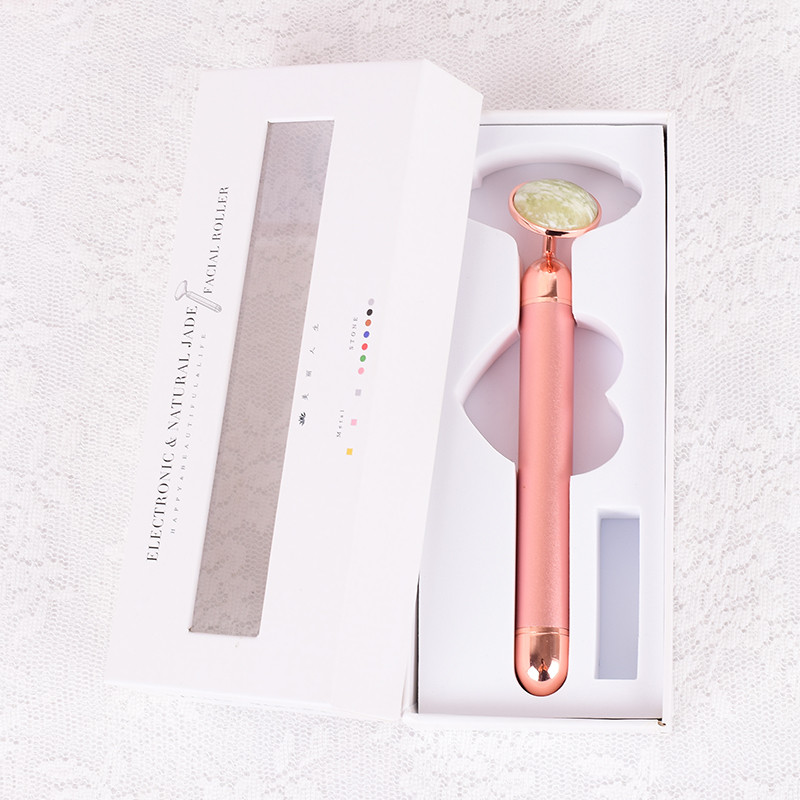 Natural Stone Rose Gold Electr - Jade Roller Stone ulasan dan harga