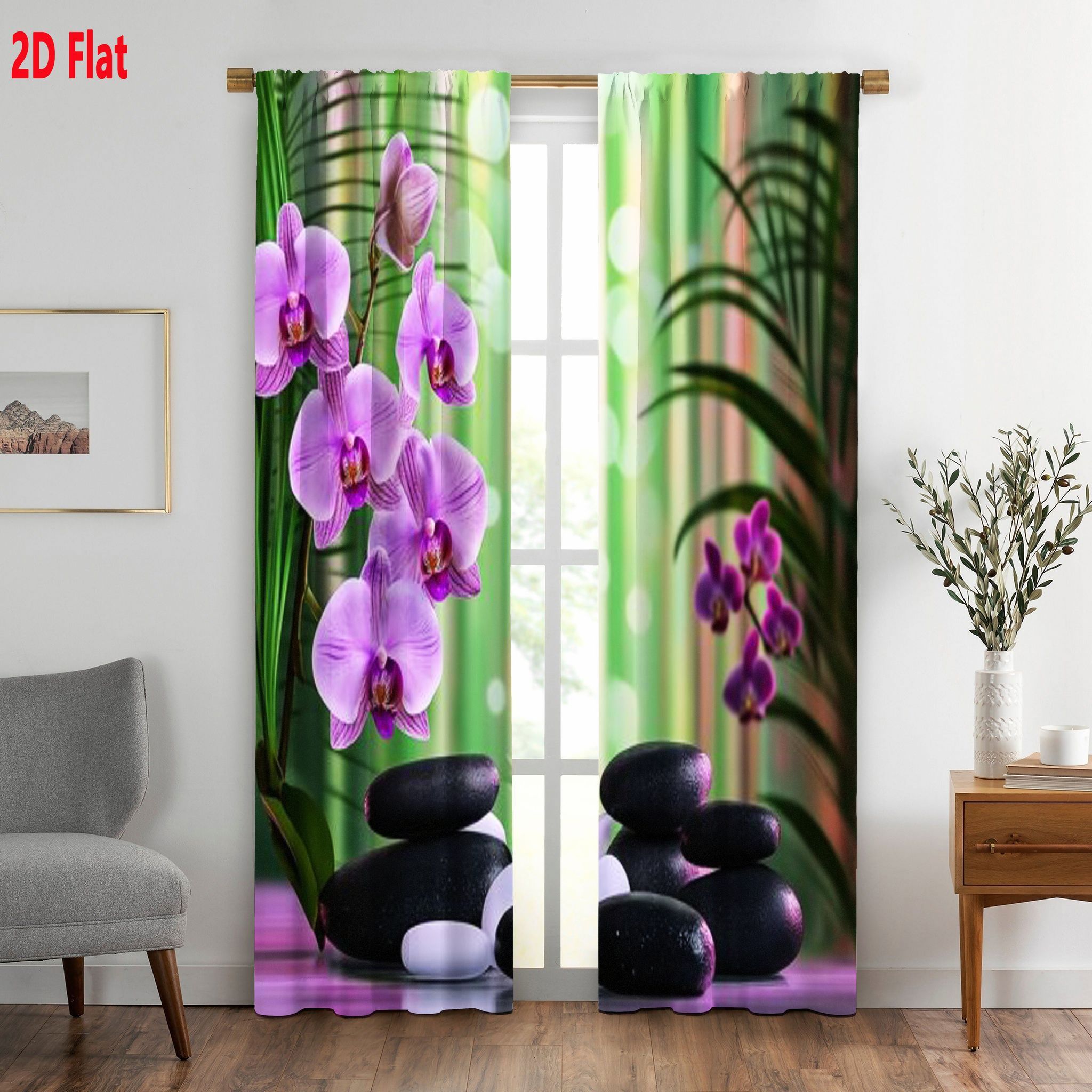 2D Flat, 2pcs Purple Orchid Ze - Spa And Wellness Hotel ulasan dan harga