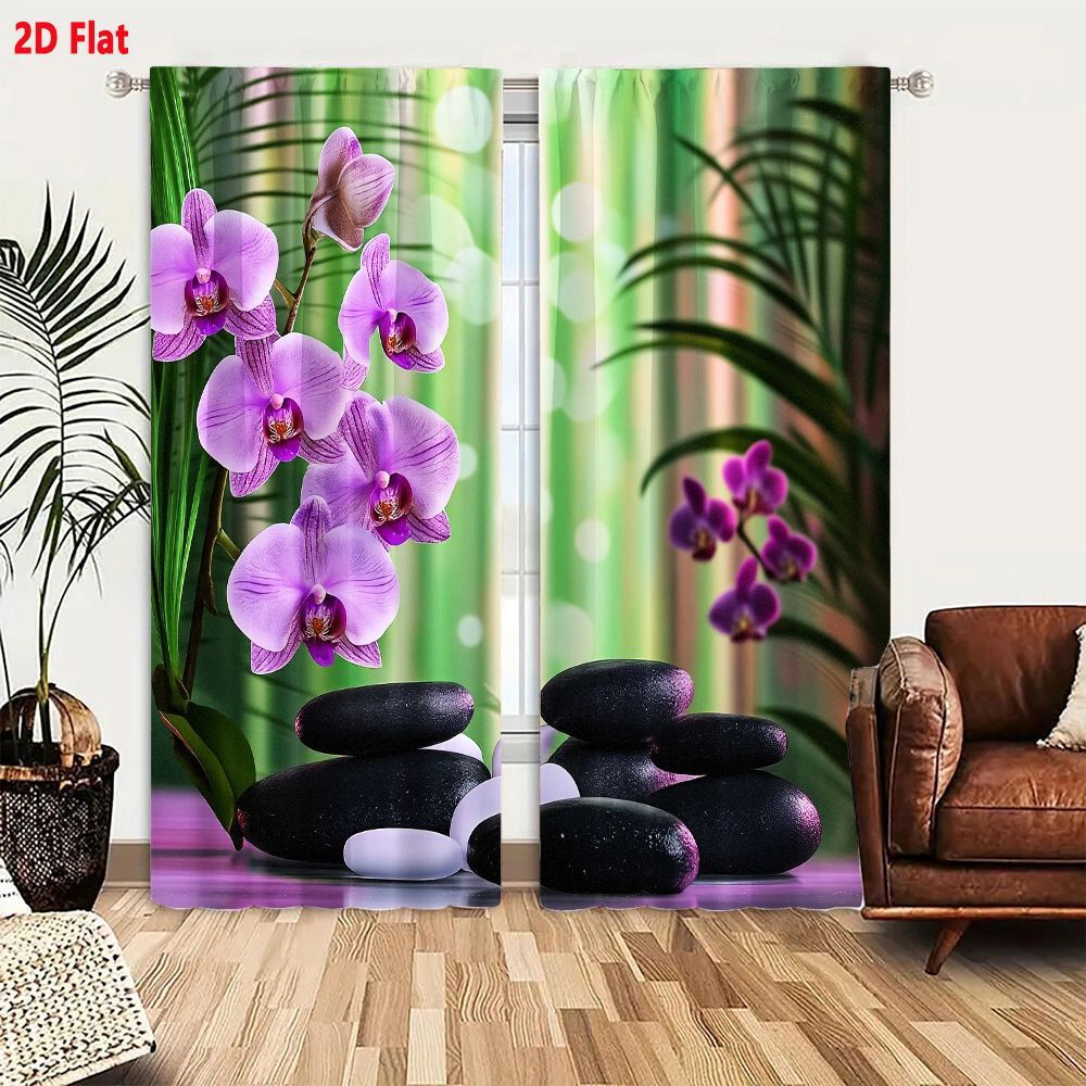 2D Flat, 2pcs Purple Orchid Ze - Spa And Wellness Hotel ulasan dan harga