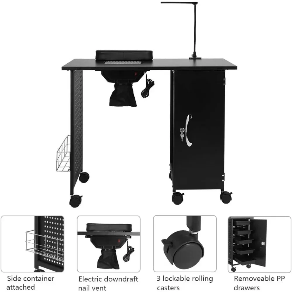 # l Manicure Table Nail Desk w - W Spa & Wellness ulasan dan harga