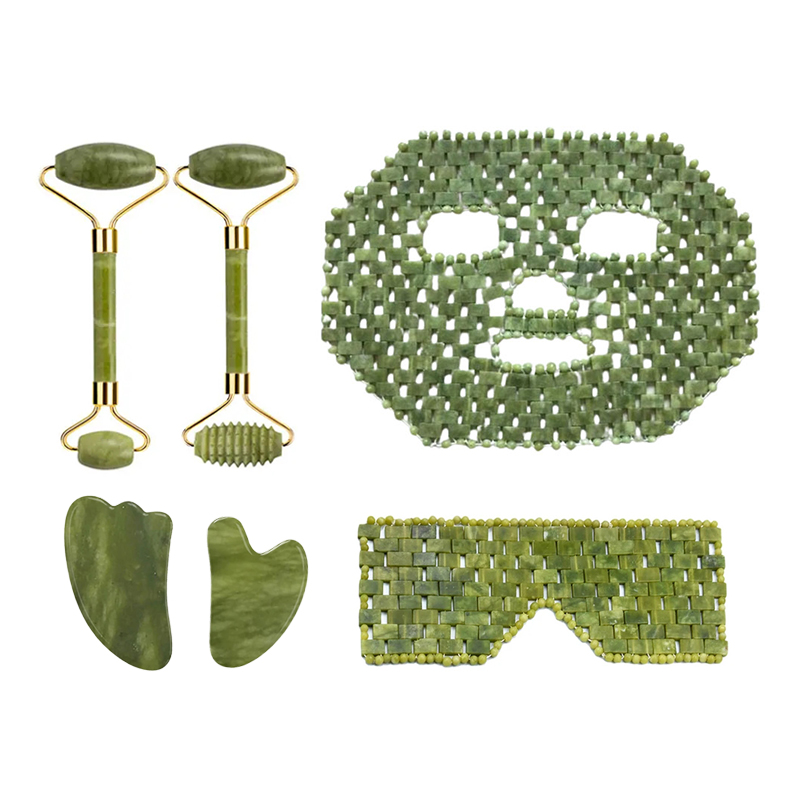 Natural Xiuyan Jade Facial Mas - Jade Roller Stone ulasan dan harga