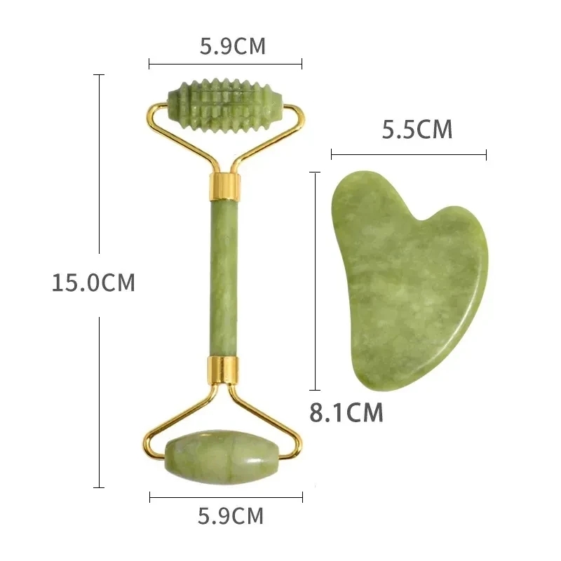 Natural Xiuyan Jade Facial Mas - Jade Roller Stone ulasan dan harga