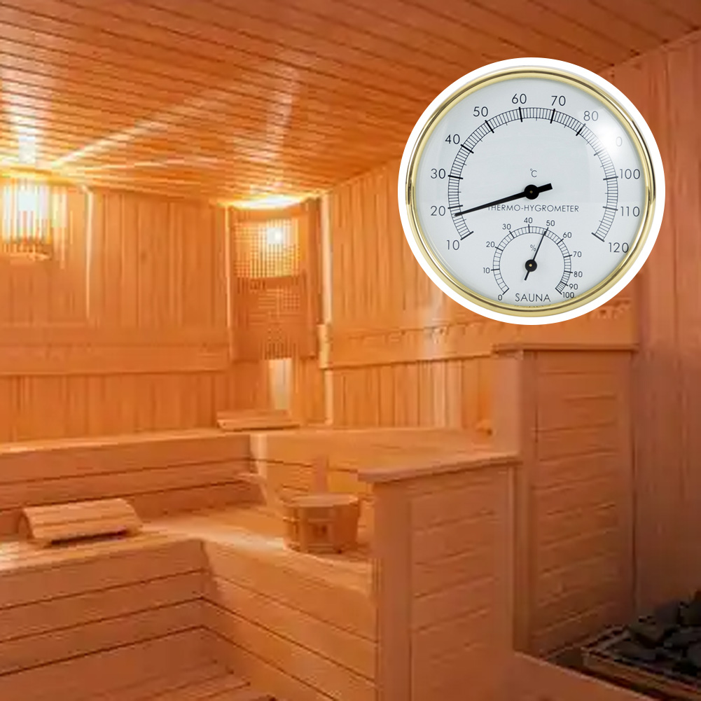 Stainless Steel Sauna Hygromet - Spa And Wellness ulasan dan harga