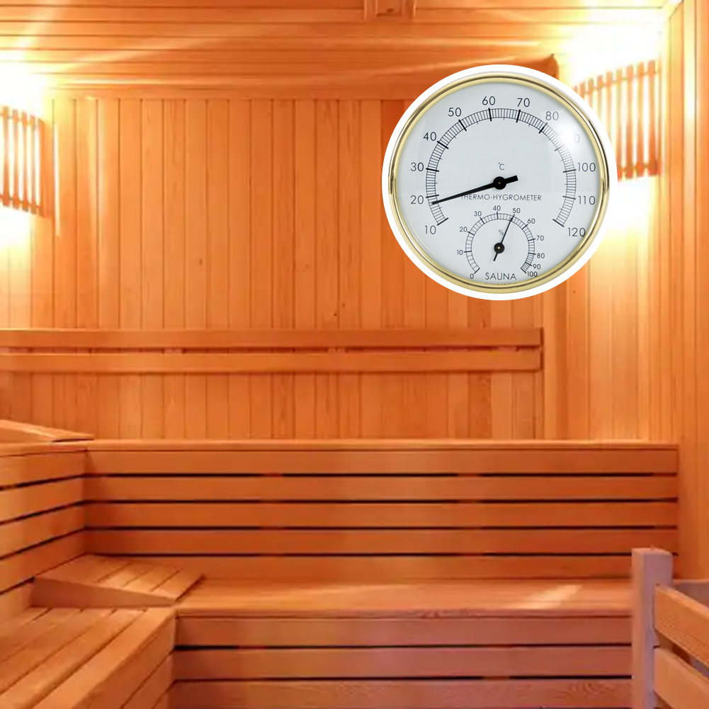 Stainless Steel Sauna Hygromet - Spa And Wellness ulasan dan harga